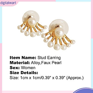 Khuyên Tai Ngọc Trai Giả Dễ Thương Cho Nữ