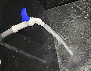 Bộ 3 vòi hồ tay xanh nhựa PP, thân dài, ren 21-27mm Eurolife EL-VHX2127-D (Trắng xanh) (3 cái)