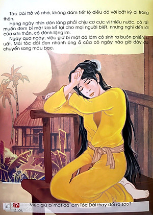 Tủ Sách Phát Triển Ngôn Ngữ Tiếng Việt - Truyện Cổ Tích Việt Nam Đặc Sắc - Cô Gái Tóc Dài