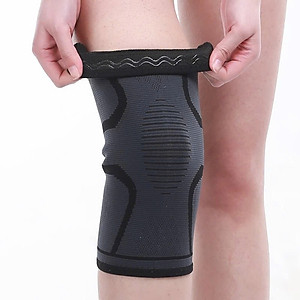 1 ĐÔI Băng Khớp Gối Băng Trợ Lực Và Cố Định Đầu Gối, Hỗ Trợ Khớp Gối Trong Thể Thao Và Chấn Thương Vùng Gối Free size