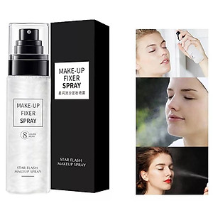 Xịt nhũ khóa nền trang điểm cố định lớp make up Star Flash Spray 8 Hours