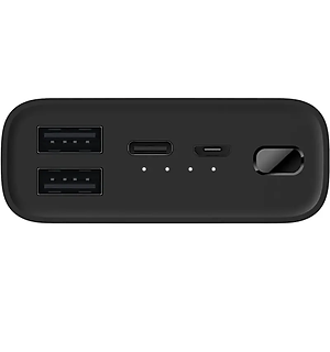 Pin sạc di động 10000mAh Mi Power Bank 3 Ultra Compact | 2*USB-A / 1*USB-C Upto 22.5W | BHR4412GL | Bảo hành 6 tháng | Hàng Chính Hãng