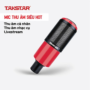 Mic thu âm Takstar PC-K320 [HÀNG CHÍNH HÃNG] - Micro hát karaoke - Mic livestream PC K320 - Mic PC K320 Takstar