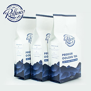 Combo 3 Trà Ô Long ROFFESCO PREMIUM OOLONG TEA Vị Đắng Nhẹ Hậu Ngọt Túi 500g