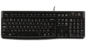 Bàn phím Logitech có dây K120-Hàng chính hãng