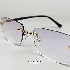 Kính Lão, Kính Viễn 2 Tròng Gọng Khoan Sang Trọng Vừa Dùng Đi Đường Vừa Dùng Đọc Sách, Chống tia Uv400, Chống Lóa - BLUE LIGHT