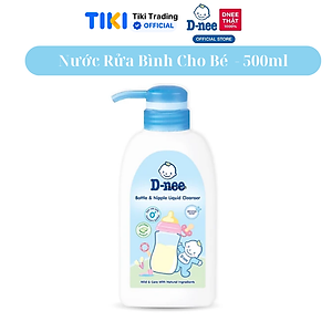 Nước rửa bình sữa D-nee Mild & Care chai 500ml