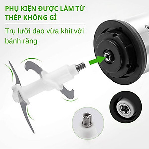 Máy xay thịt đa năng SOKANY SK-7027 dung tích 3L, công suất cao 800W xay nhuyễn mọi thực phẩm, dễ dàng vệ sinh - HÀNG CHÍNH HÃNG