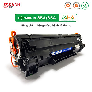 Hộp mực in SAHA 35A/36A/85A cho máy in HP, Canon - Hàng chính hãng