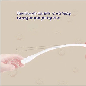 Hộp 200 Tăm Bông Ngoáy Tai 2 Đầu Xoắn Nhọn – Nhiều Màu Sắc, Tiện Dụng - HÀNG CHÍNH HÃNG MINIIN