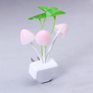 Đèn Ngủ Cảm Ứng Hình Chậu Hoa Và Nấm - Hàng chính hãng 