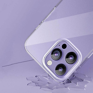 Ốp lưng siêu mỏng 0.3mm chống ố cho iPhone 15 Pro Max / 15 Pro / 15 Plus / 15 hiệu Memumi Crystal thiết kế ôm sát máy, chống sốc , chống trầy xước - Hàng nhập khẩu