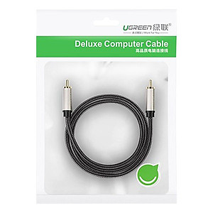 Cáp Coaxial Ugreen RCA 20736 (1m) - Hàng Chính Hãng