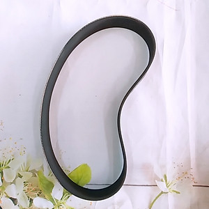 Dây curoa máy cắt nhôm 255 màu đen chất liệu sợi bố siêu bền (tổng độ dài 490mm; chiều cao: 26mm; độ dày 2.5mm) 