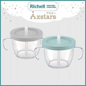 Cốc tập uống 3 giai đoạn AXSTARS Richell Nhật Bản chống sặc cho bé từ 6 tháng | Baby