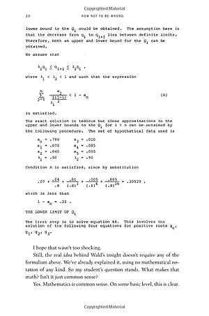 Sách How Not To Be Wrong: The Power Of Mathematical Thinking