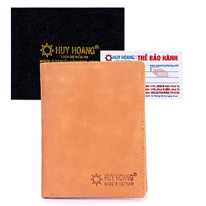 Ví nam Huy Hoàng kiểu đứng màu da, đen, nâu HT2107-08-09