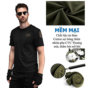 Áo Phông Nam Lính Mỹ (2 Màu), Chất Liệu Mềm Mại, Thoáng Mát, Chống Nhăn, Phom Dáng Xuông Trẻ Trung, Năng Động (U289)-HÀNG CHÍNH HÃNG