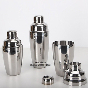 SALE GIÁ SỈ TẠI XƯỞNG Bình Lắc Shaker Inox Dày 550 cc - Pha Chế Cocktail , Trà Sữa
