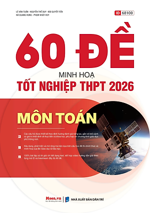 Sách - Bộ Đề Minh Họa Tốt Nghiệp THPT 2026 Các Môn (Combo/ Lẻ) - Moon