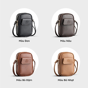 Túi Lata ( Thời trang nữ đựng điện thoại mini - Túi đeo chéo da HN118 )