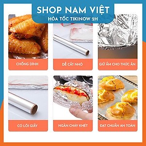 Giấy Bạc Bọc Thực Phẩm Nướng Thịt, Làm Bánh