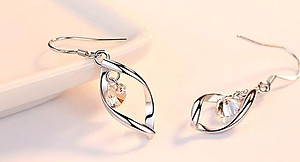 Bông Tai nữ móc xoắn tình yêu mix đã nhân tạo siêu quyến rũ