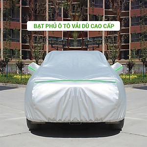 Bạt phủ xe ô tô 7 chỗ Toyota Fortuner 3 lớp chống nóng, chống thấm. Bạc phủ xe Fortuner, Bạt trùm xe SUV