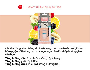 Giấy Thơm Xe Yankee Candle - Pink Sands