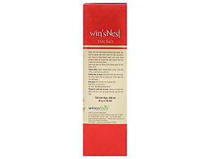 (Thùng Yến Xuân) 6 Hộp Nước Yến Sào win'sNest Đường Phèn 12% (6 Lọ * 70 ml / Hộp)