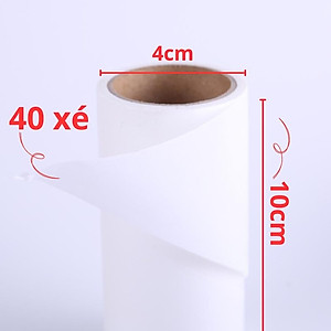 Cây lăn bụi ga giường quần áo chăn mền (Cán + lõi 40 tờ)