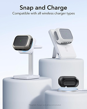 Bao Case cho Airpods Pro 3 (2025) ESR Orbit Colors Hybrid Magnetic Case - Hàng Chính Hãng