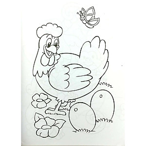 Sách Bé tập tô màu