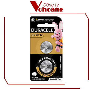 Vỉ 2 Viên Pin Duracell CR2032 / CR2025 / CR2016 Lithium 3V - Hàng chính hãng