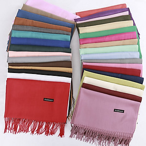 Khăn Choàng Cổ Nam Nữ Unisex Chất Len Cashmere Cao Cấp Mềm Mịn, Khăn Len Quàng Cổ 70x200cm