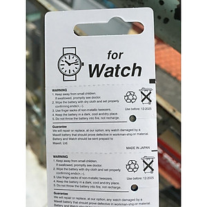 1 Vỉ 5 Viên Pin Maxell Nhật Bản Cho Đồng Hồ Đeo Tay Nhiều Kích Cỡ SR621SW / SR626SW / SR920SW / SR521SW / SR927SW / SR721SW / SR616SW / SR512SW