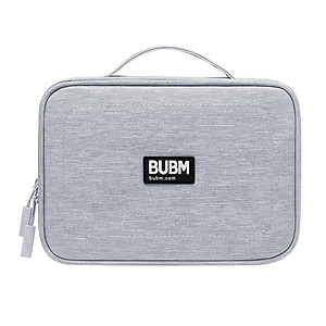 Túi lưu trữ  phụ kiện kỹ thuật số BUBM Dung lượng lớn chống mài mòn cho Cáp dữ liệu 