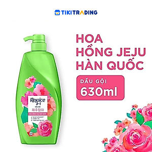 Dầu Gội REJOICE chai 630ml Hoa Hồng Jeju