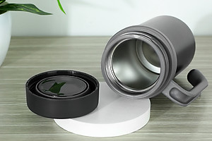 Bình Giữ Nhiệt Lock&Lock New Basic Table màu đen LHC4026B 500ml - Hàng chính hãng, nắp bình 3 lớp tiện lợi - JoyMall