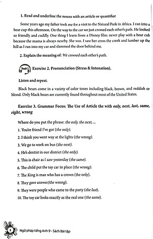 English Grammar - Ngữ Pháp Tiếng Anh 9 (Sách Bài Tập)