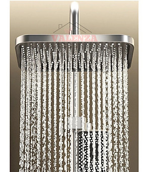 (Tặng ống nối cây sen) Sen cây phím đàn đồng mạ nano xám màn hình hiển thị nhiệt độ tự động kèm xịt vệ sinh