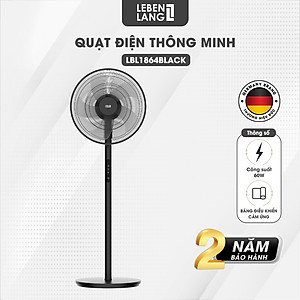 Quạt điện, quạt cây có điều khiển LEBENLANG LBL1864, chế độ hẹn giờ, công suất 60w, bảo hành 2 năm – hàng chính hãng
