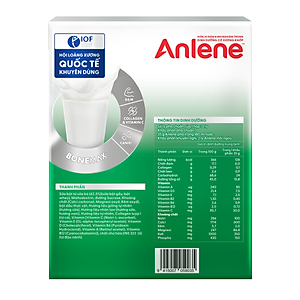 Combo 2 Sữa Bột Anlene Hương Vanilla (Hộp giấy 1200g)