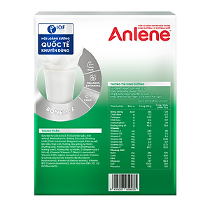 Combo 3 Sữa Bột Anlene Hương Vanilla (Hộp giấy 1200g) - Bao bì mới - Tặng máy massage cầm tay hoặc máy sấy tóc