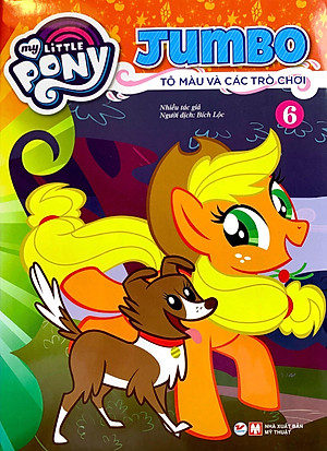 Sách My Little Pony - Jumbo Tô Màu Và Các Trò Chơi 6