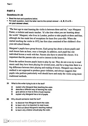 Cambridge Preliminary English Test 3 Student's Book with Answers Reprint Edition