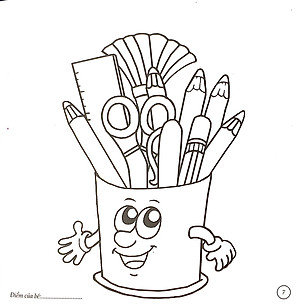 Sách Bé Tô Màu - Đồ Vật Đáng Yêu (Tái Bản 2018)