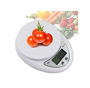 Cân điện tử GDA001 cân nhà bếp 5kg, chia thực phẩm, cân tiểu ly electronic Kitchen và pinAAA