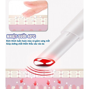 Bút Massage Mắt, Máy Mát Xa Môi Nhiệt Nóng Nikio NK-115 - Giảm Nếp Nhăn Và Thâm Quầng Mắt, Mỏi Mắt Hiệu Quả