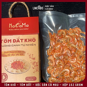 Tôm Khô Tôm Đất Đặc Sản Cà Mau - Hộp 152 GRAM